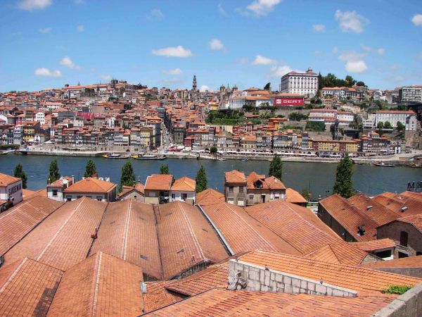 PORTO ROOFS FROM ABOVE